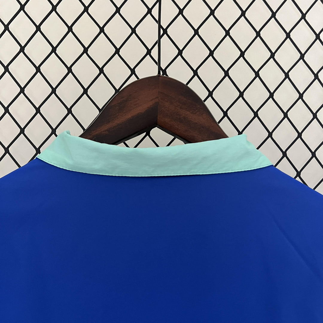 Chelsea Reversible Windbreaker Jacket - Blue/Turquoise