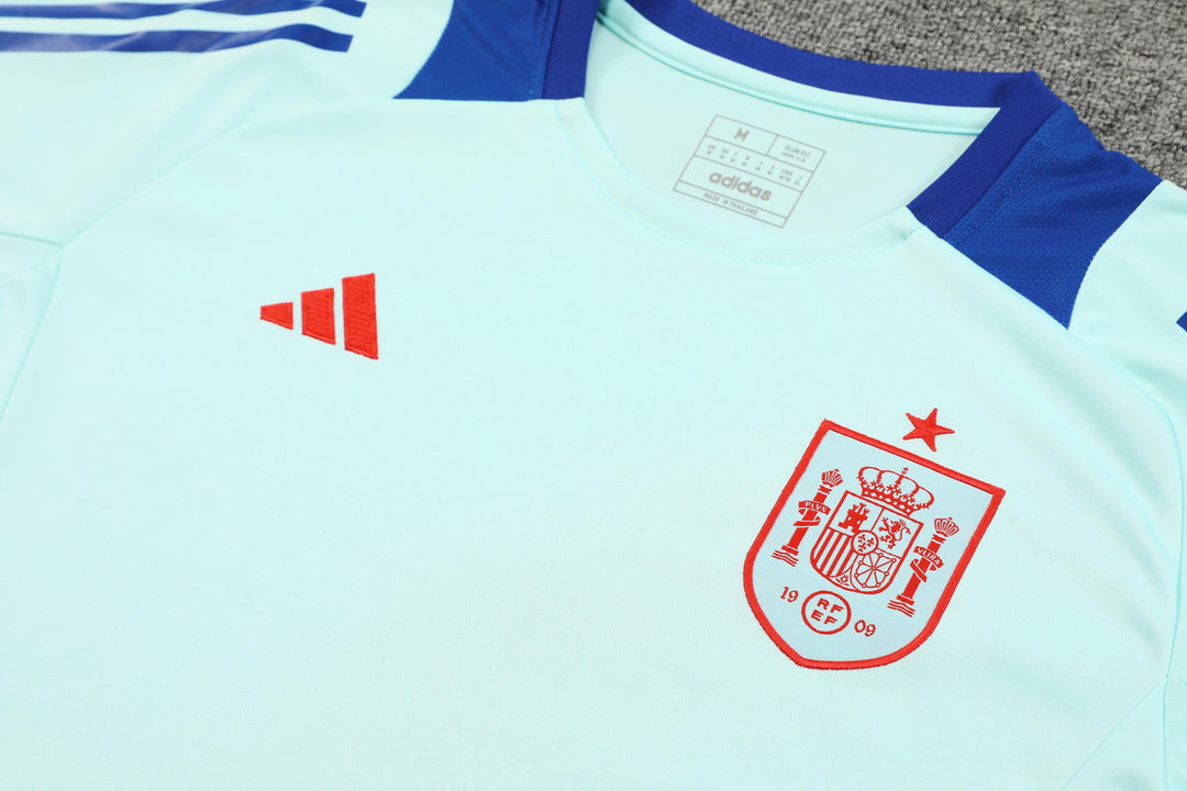 Spain 2024/25 Training Shirt - Turquoise