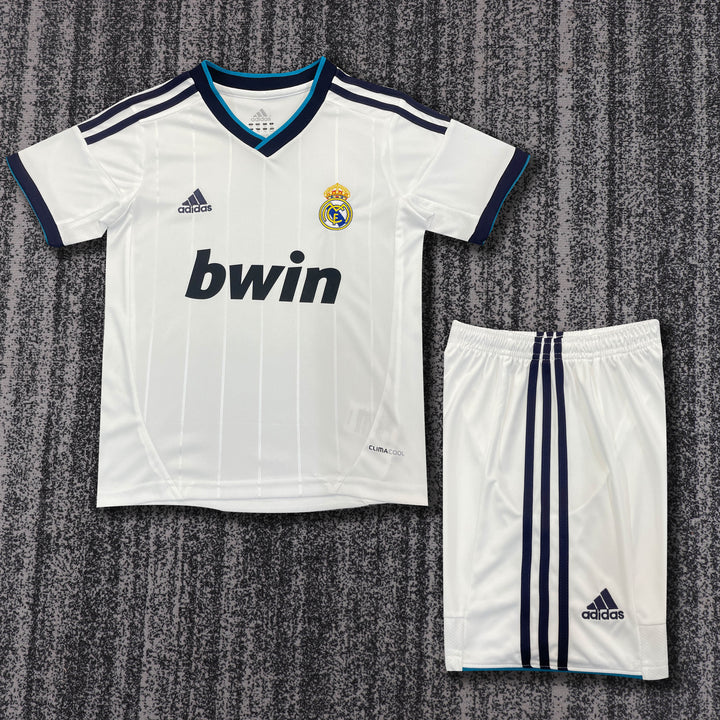 Real Madrid 12/13 Children's Home Retro Set
