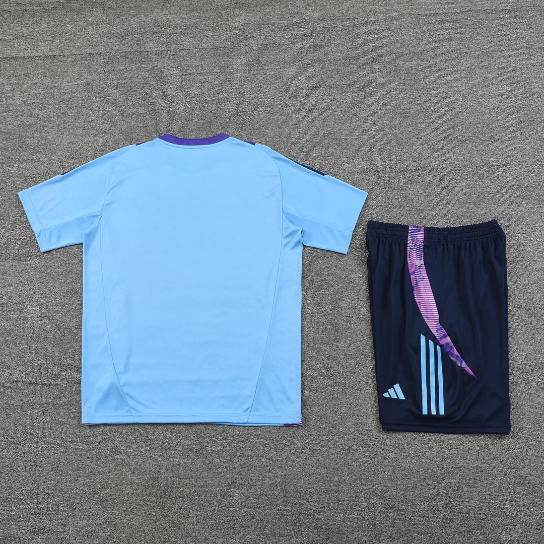 Argentina 2024/25 Training Kit - Light Blue/Navy Blue