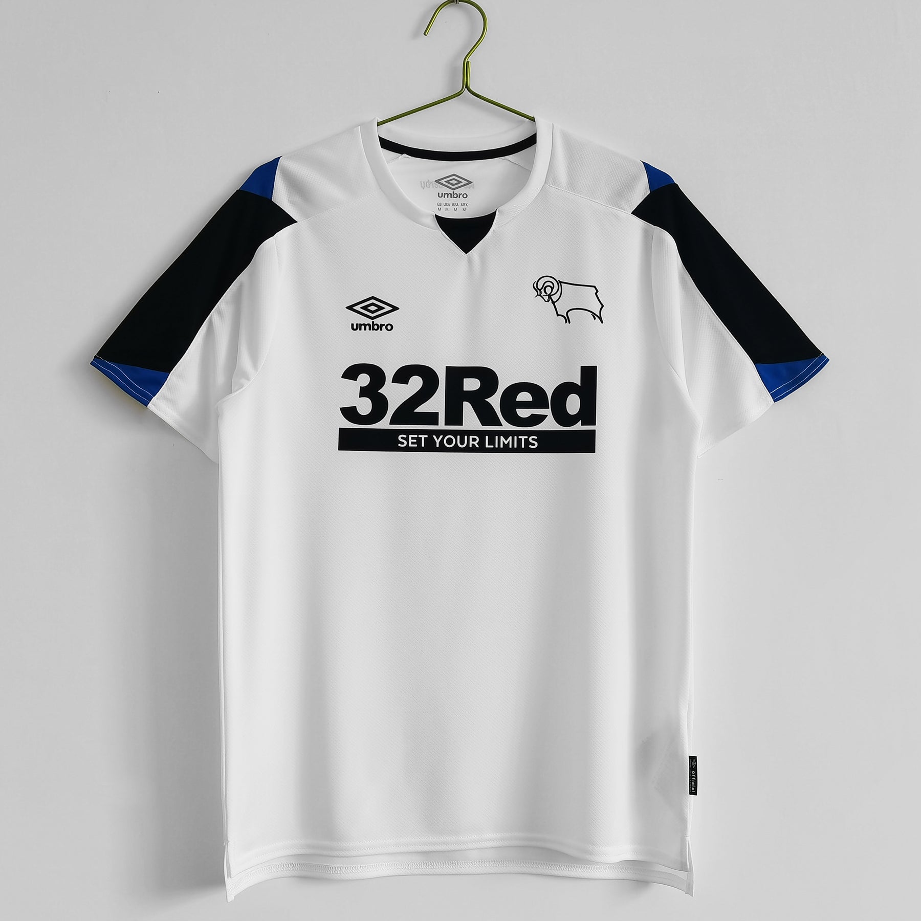 Derby County 2021/22 Home Retro Shirt