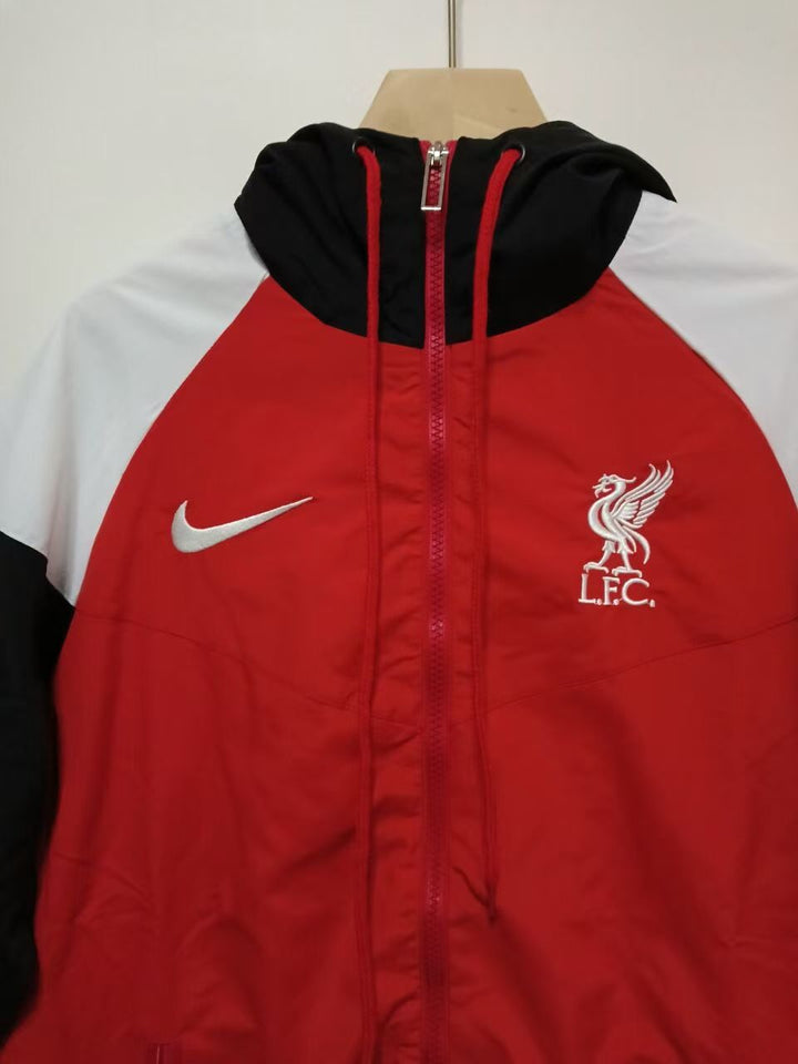 Liverpool Windbreaker Jacket - Red
