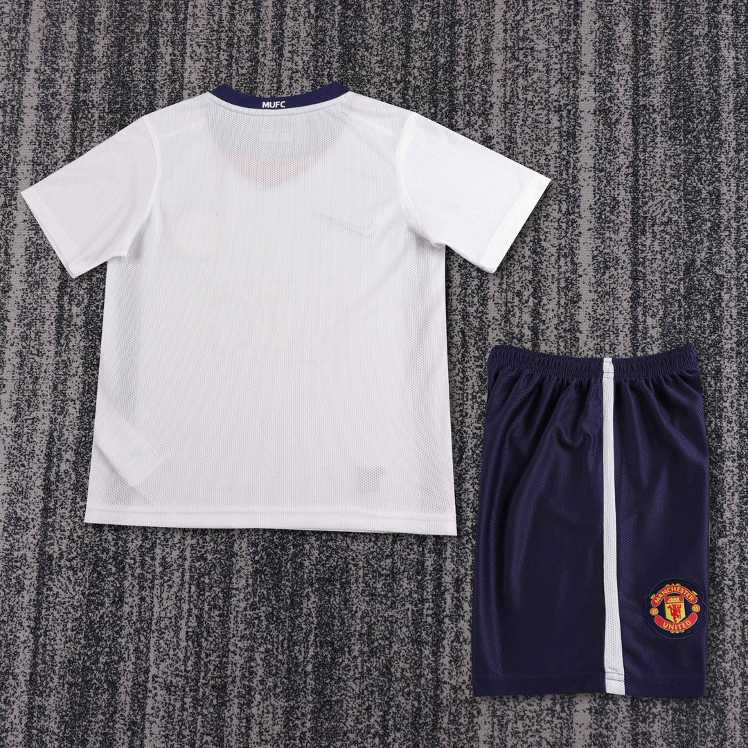 Manchester United 08/09 Children's Away Retro Set