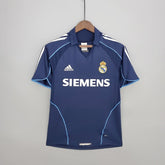 Real Madrid 05/06 Adidas Retro Shirt - Blue