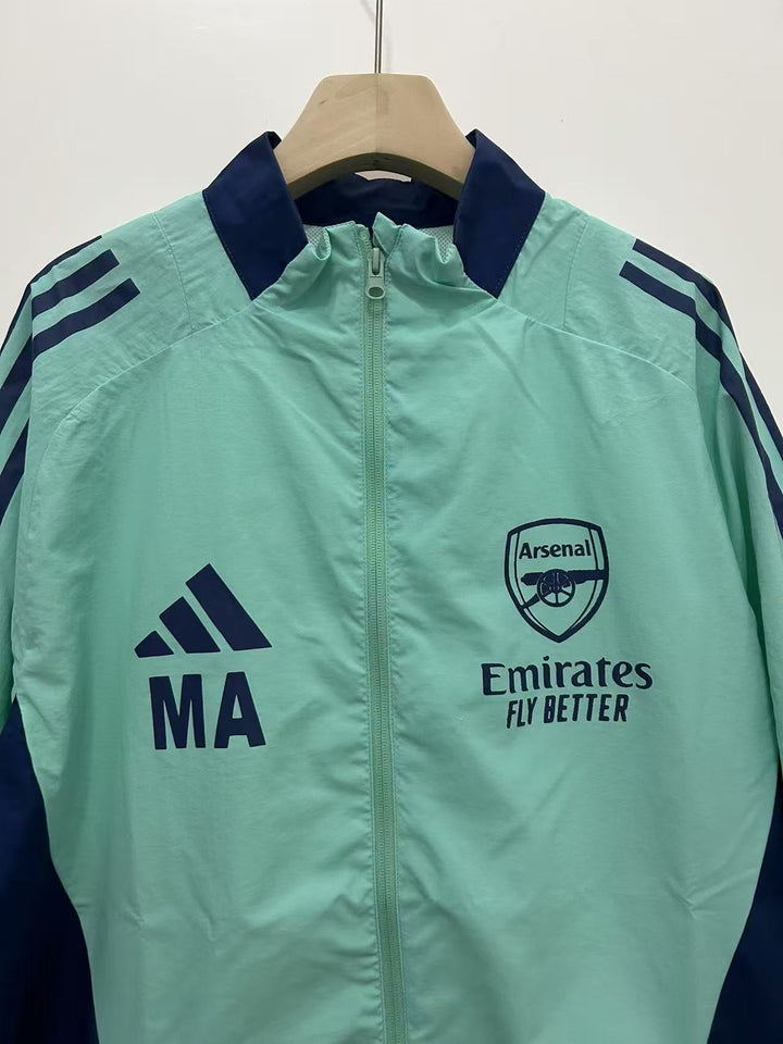 Arsenal Windbreaker Jacket - Turquoise