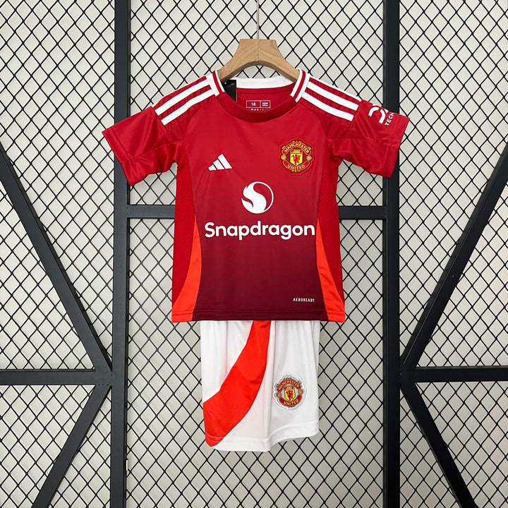 Children's set Manchester United 2024/25 Home