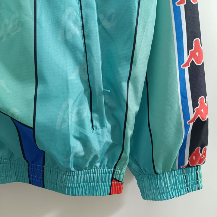 Barcelona Windbreaker Jacket - Turquoise II