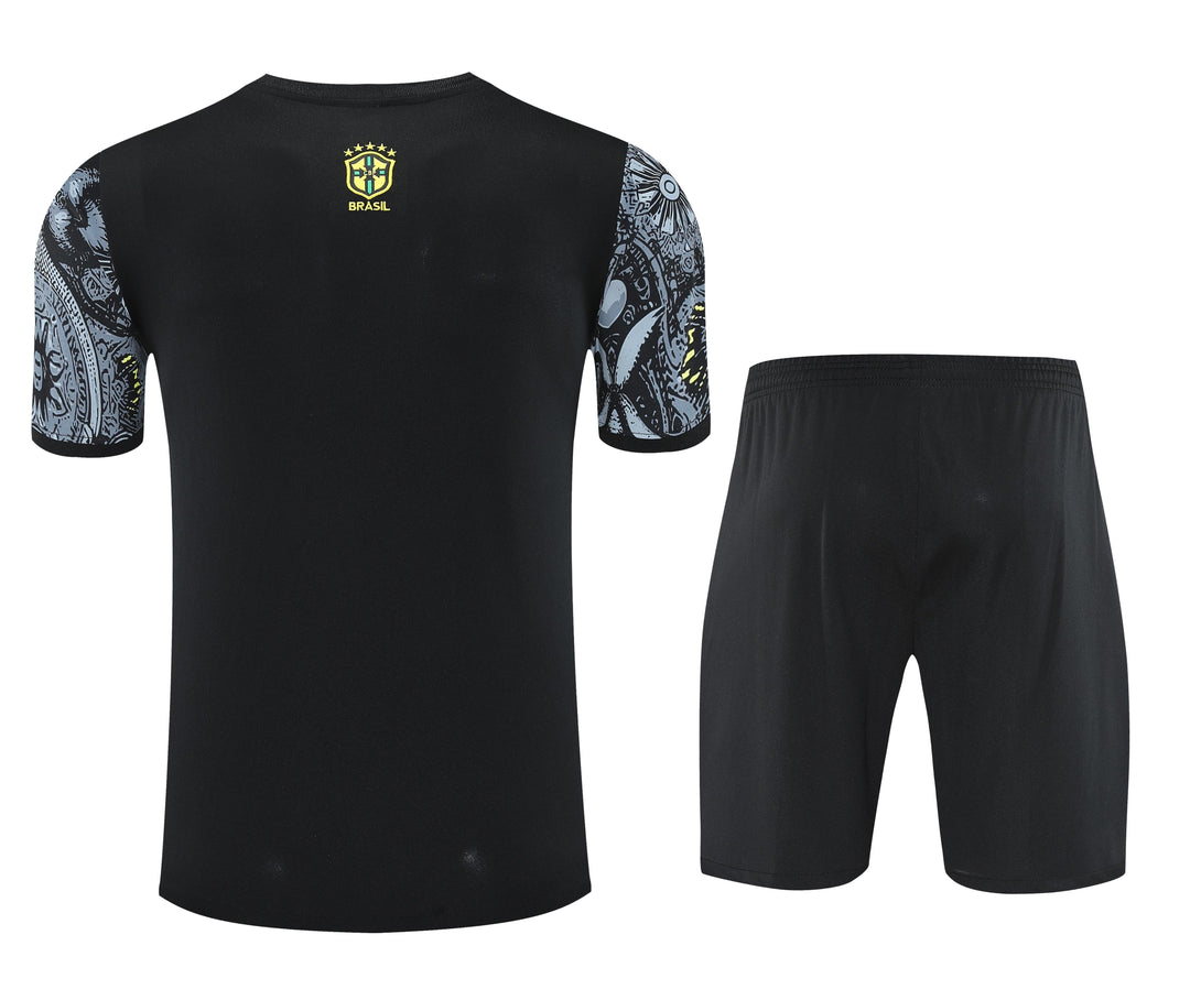 Brazil 2025/26 Training Kit - Black/Gray