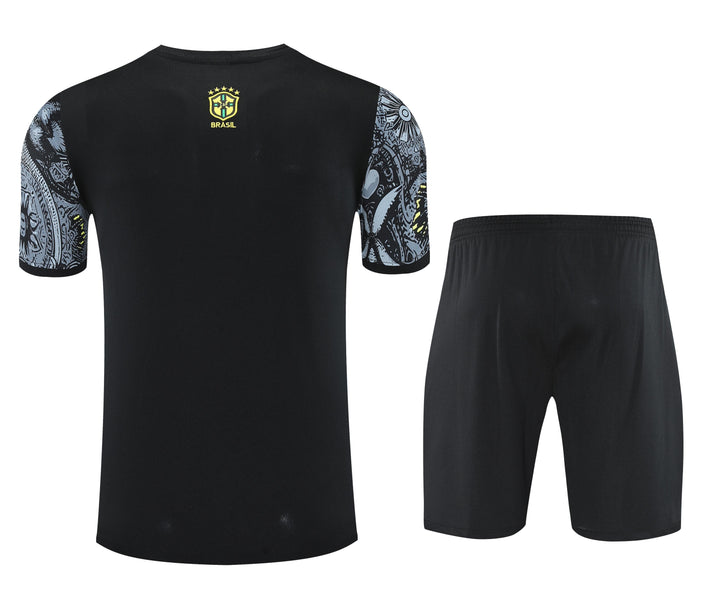 Brazil 2025/26 Training Kit - Black/Gray