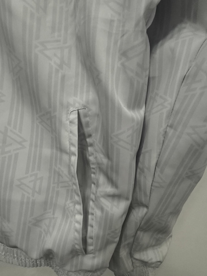 Germany Reversible Windbreaker Jacket 1990 - White/Black