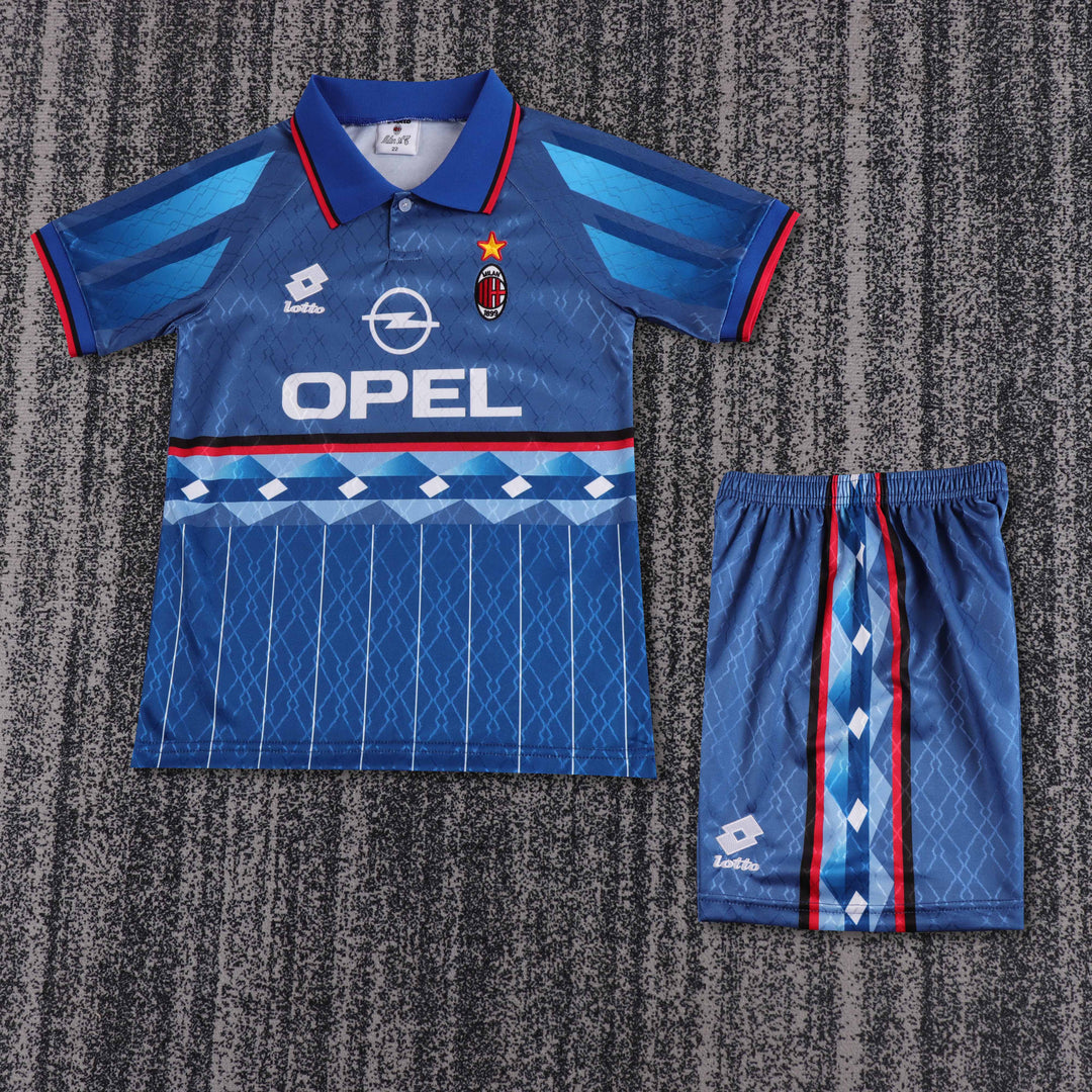 Milan 95/96 Children's Third Retro Set