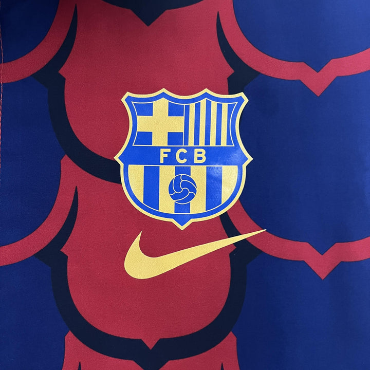 Barcelona Reversible Windbreaker Jacket - Red