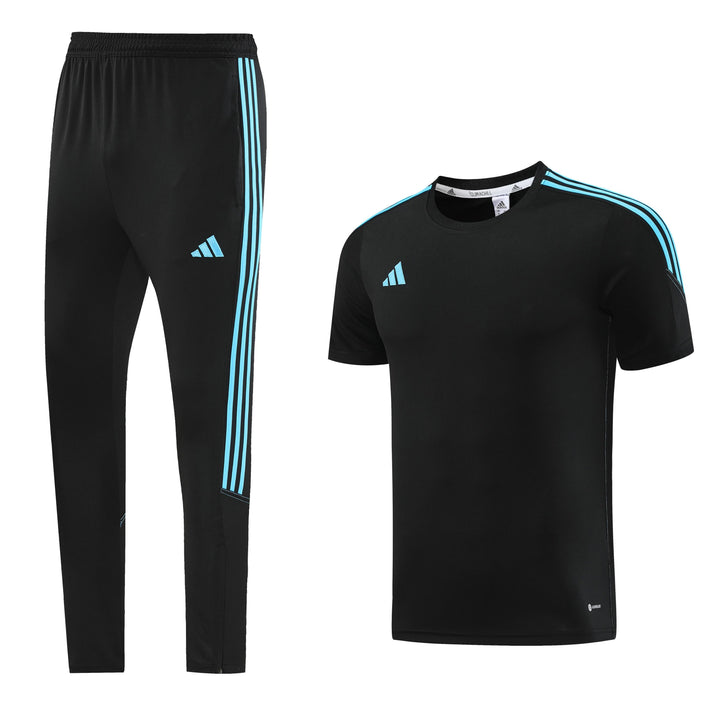 Adidas Training Pants Kit - Black/Blue