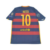 Barcelona 2015/16 Retro Shirt - Messi #10 (+Patches)