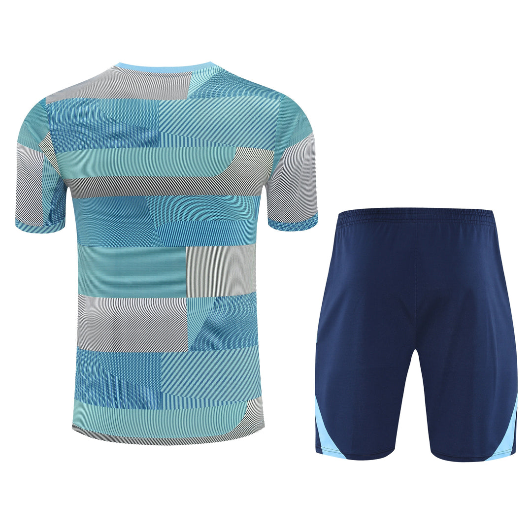 Real Madrid 2025/26 Training Kit - Turquoise/Blue