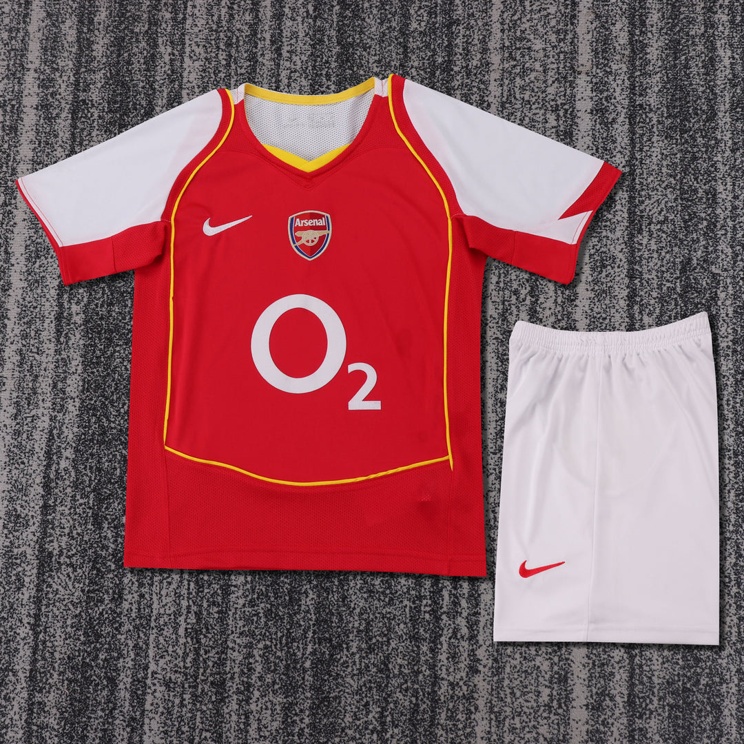 Arsenal 04/05 Children's Home Retro Set
