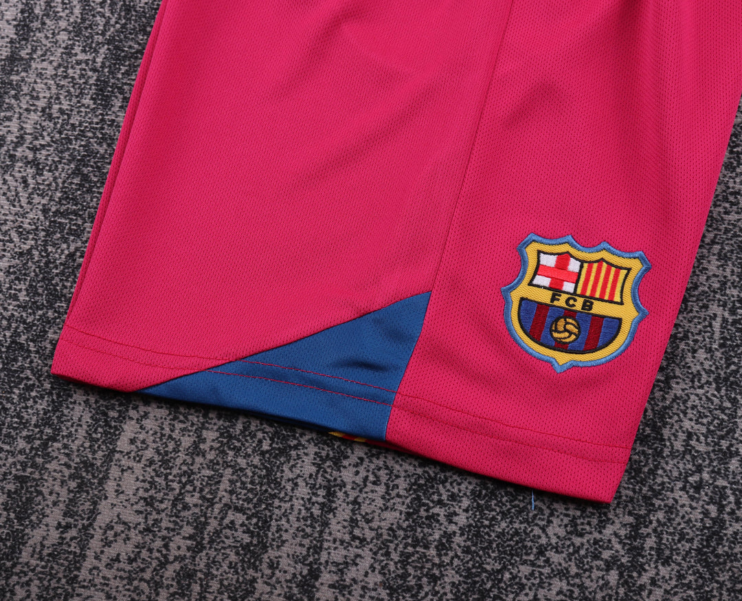 Barcelona 05/06 Children's Home Retro Set - Long Sleeve