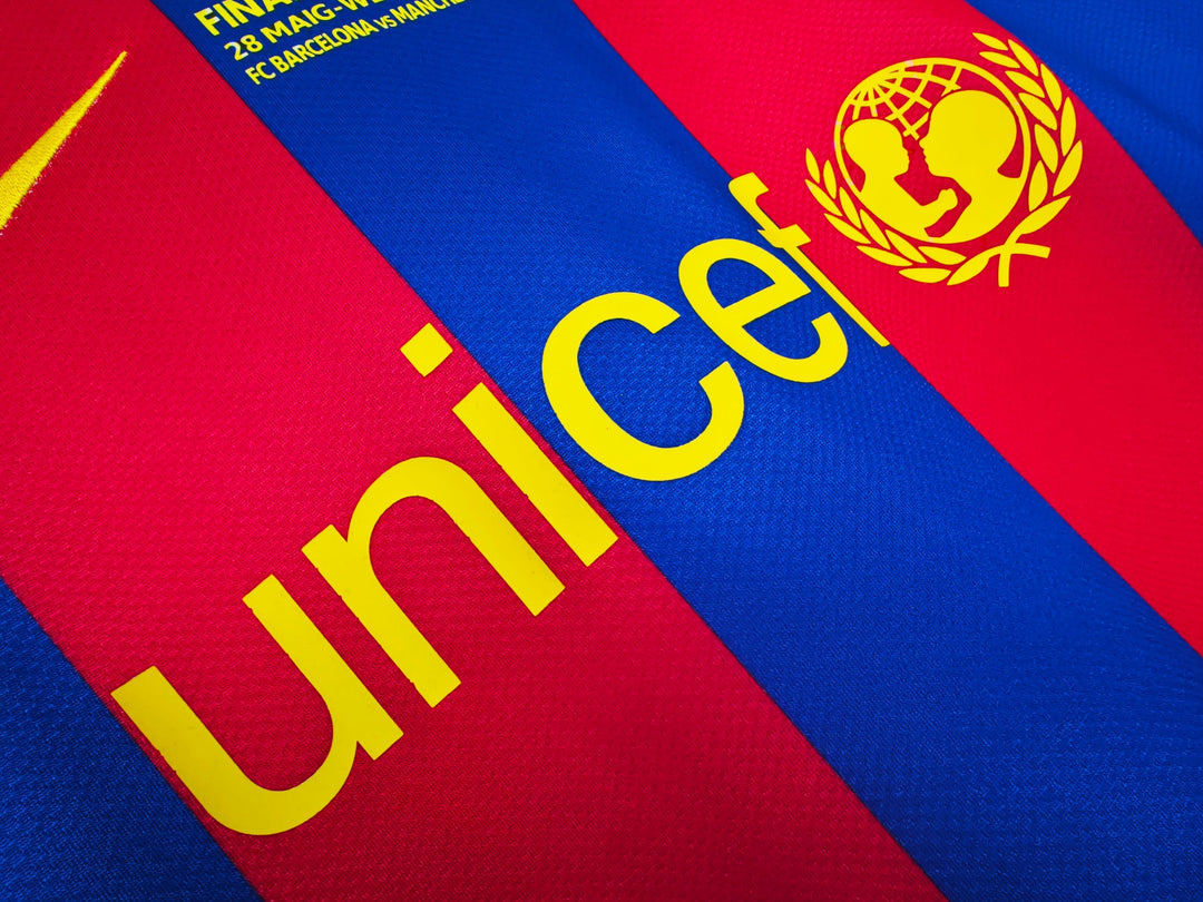 Barcelona 10/11 Home Retro Shirt - Long Sleeve