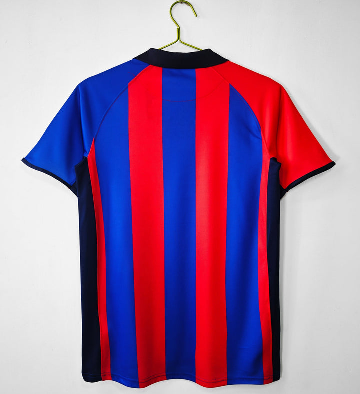 Barcelona 01/02 Home Retro Shirt