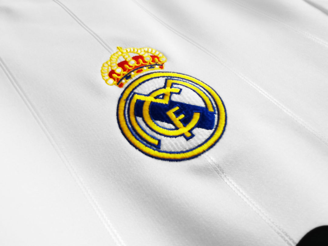 Real Madrid 12/13 Home Retro Shirt - Long Sleeve