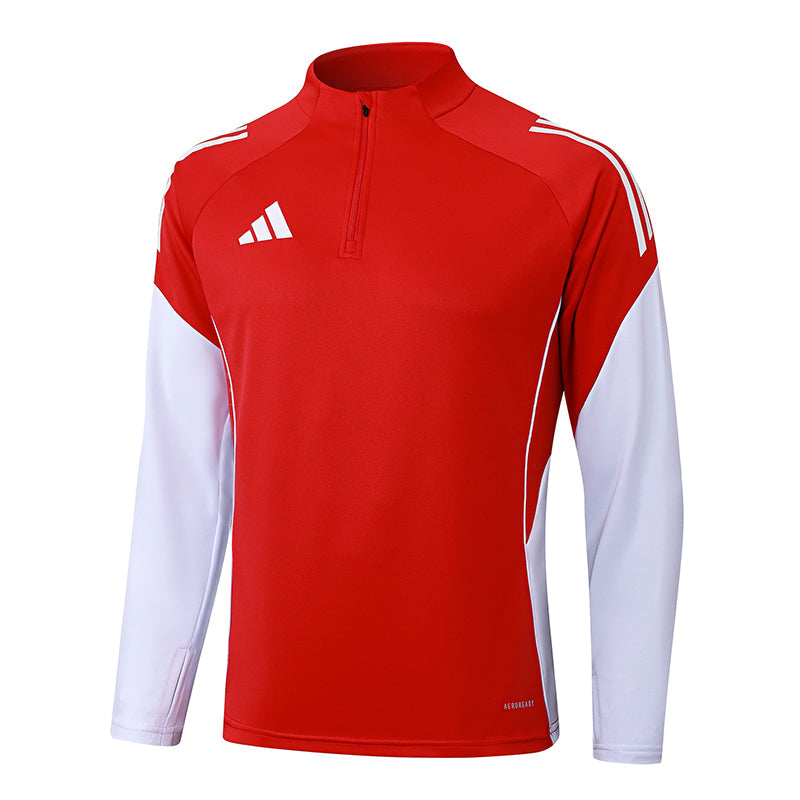 Adidas Training Jacket - Red/White II