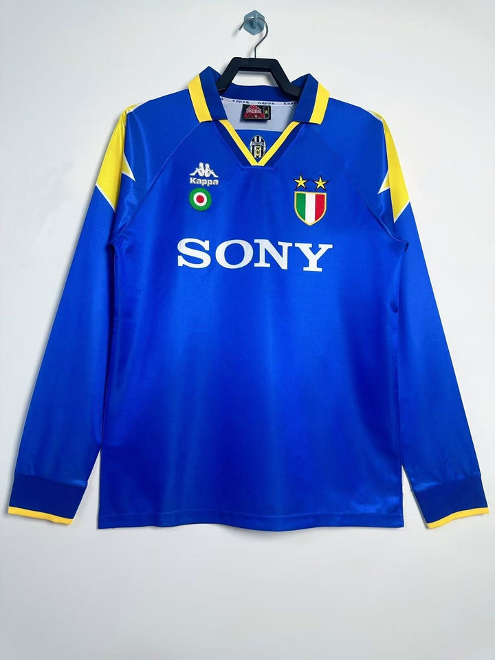 Juventus 95/96 Away Retro Shirt - Long Sleeve