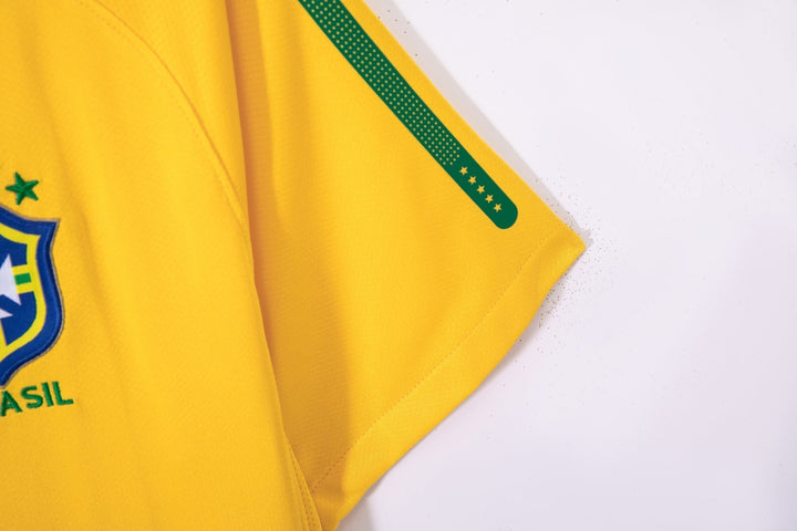 Brazil 2010 Home Retro Shirt