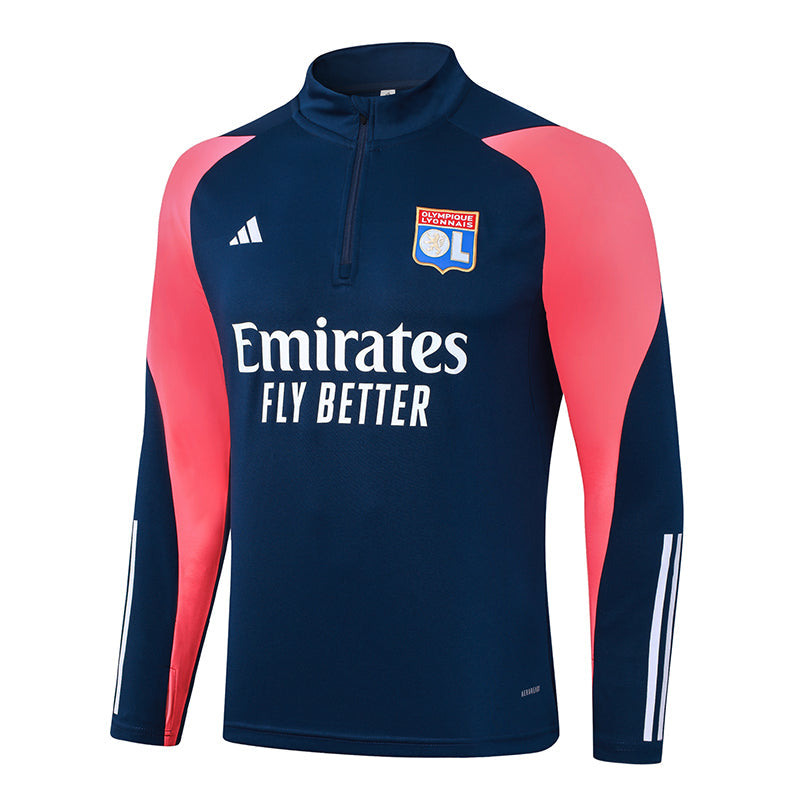 Olympique Lyonnais Training Set 2023/24 - Navy blue