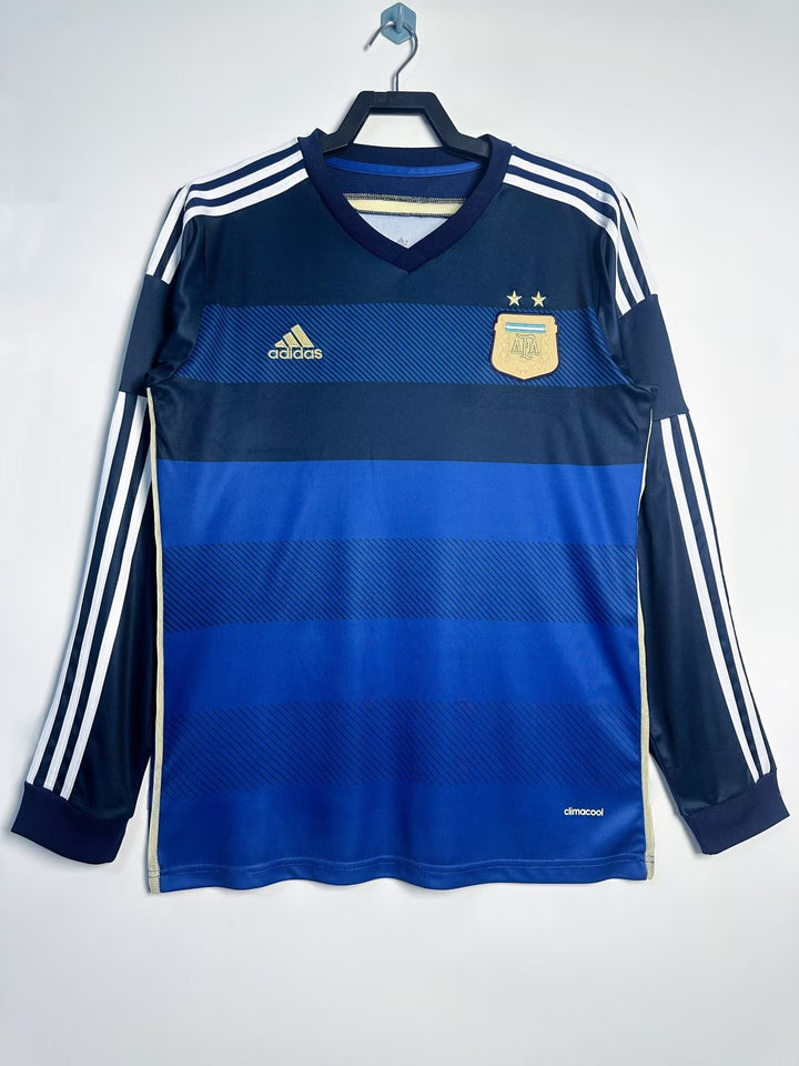 Argentina 2014 Away Retro Shirt - Long Sleeve
