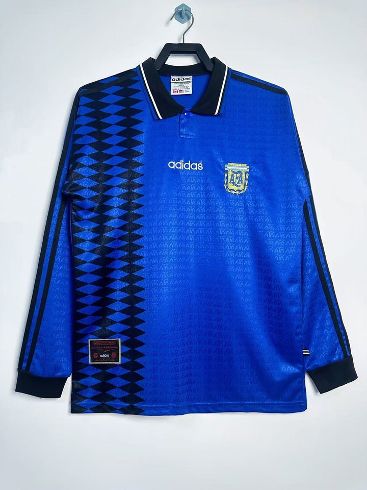 Argentina 1994 Home Retro Shirt - Long Sleeve