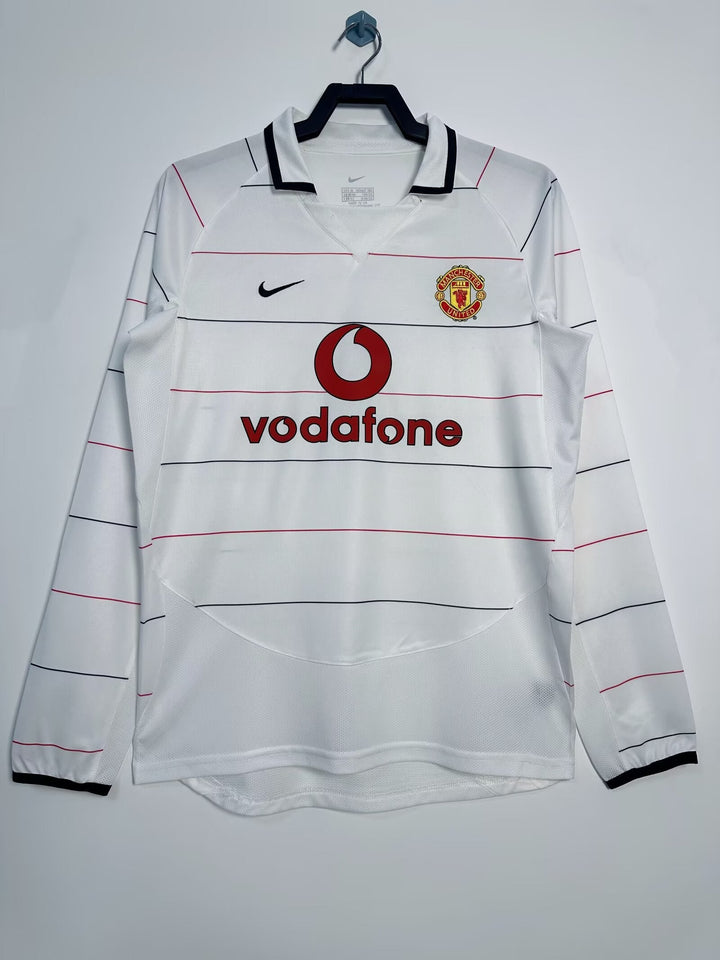 Manchester United 03/05 Away Retro Shirt - Long Sleeve