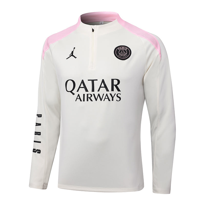 PSG 2024/25 Training Jacket - Off-white