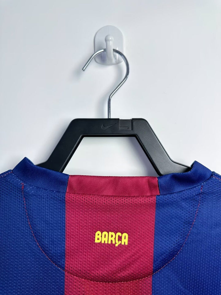 Barcelona 14/15 Home Retro Shirt - Long Sleeve