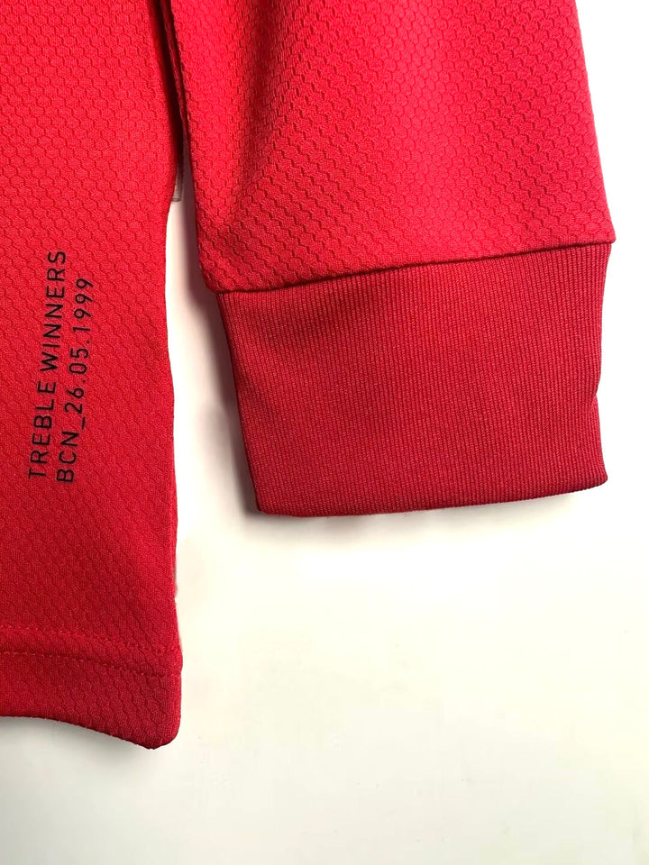 Manchester United 19/20 Home Retro Shirt - Long Sleeve