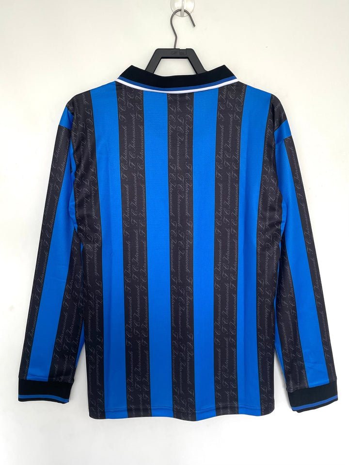 Inter Milan 97/98 Home Retro Shirt - Long Sleeve