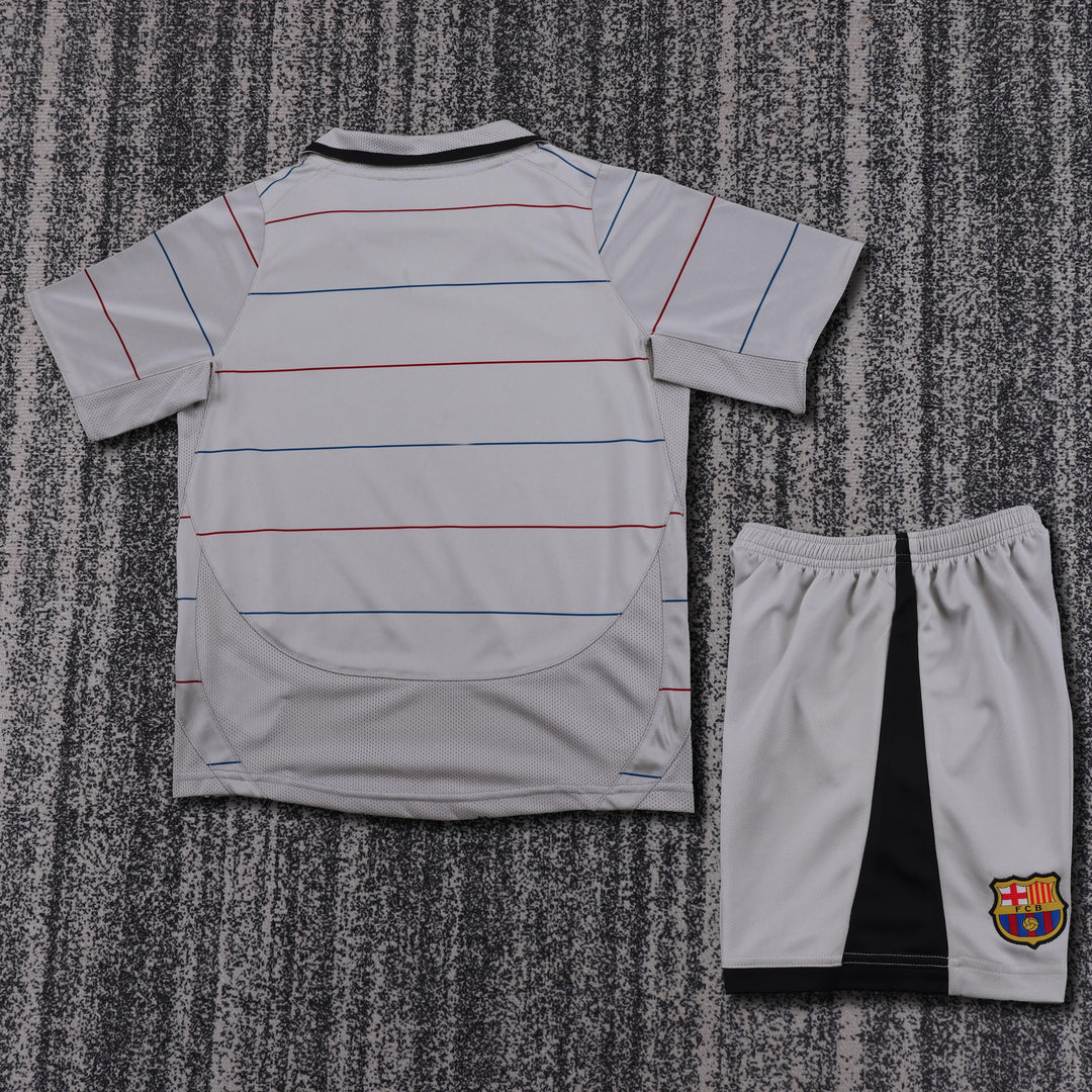 Barcelona 03/04 Children's Away Retro Set