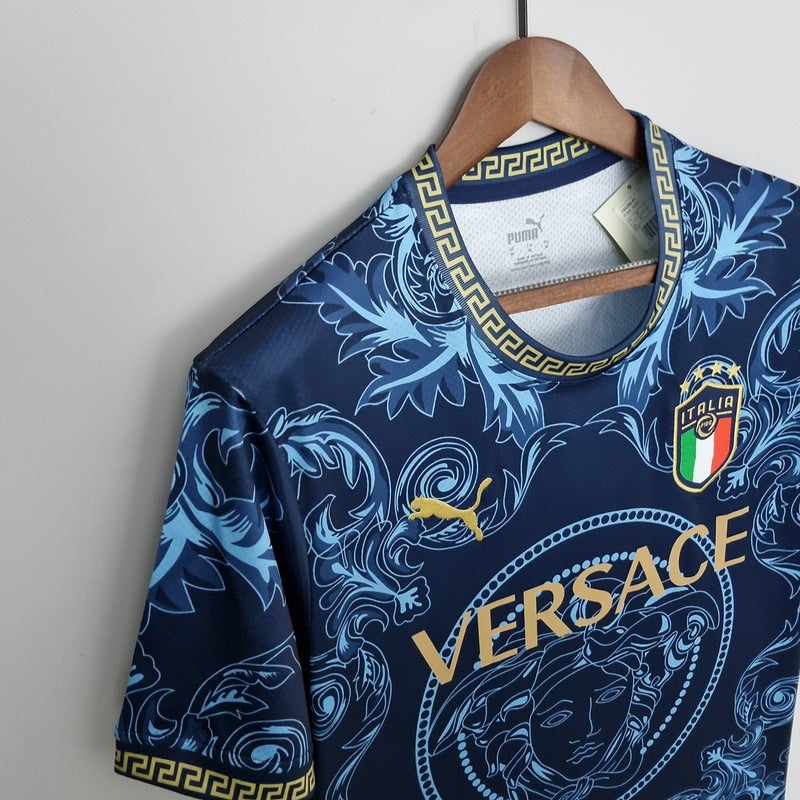 Italy x Versace 2022 Shirt - Blue