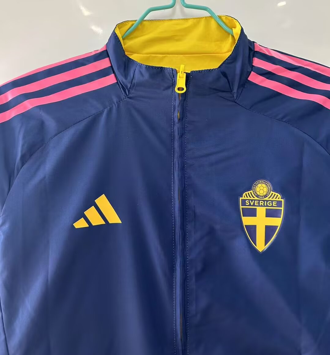 Sweden Windbreaker Jacket - Navy Blue