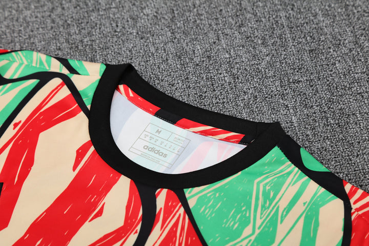 Arsenal 2025/26 Training Kit - Red/Light Green