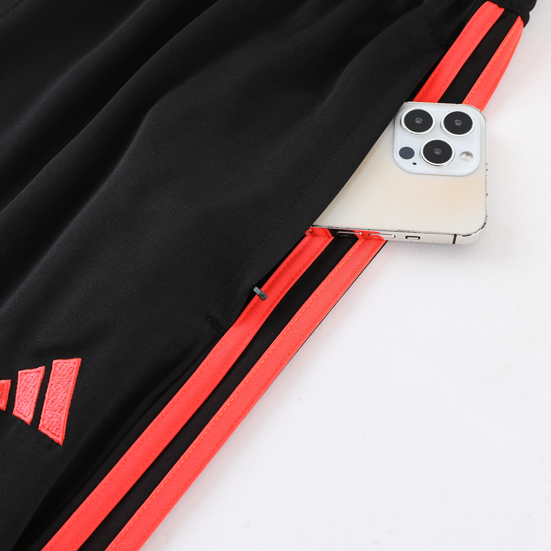 Adidas Training Pants - Black/Orange
