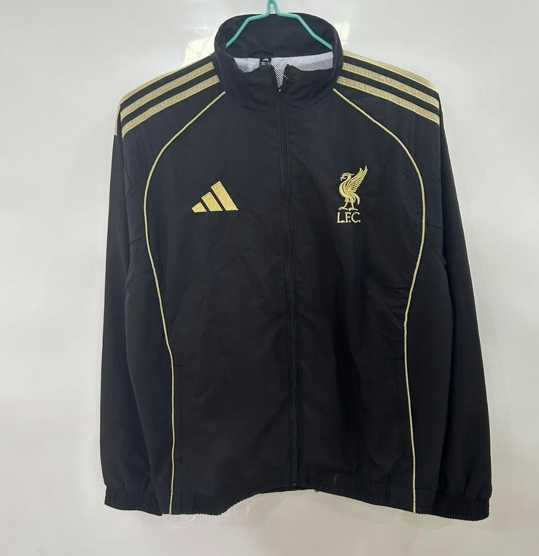 Liverpool Windbreaker Jacket - Black
