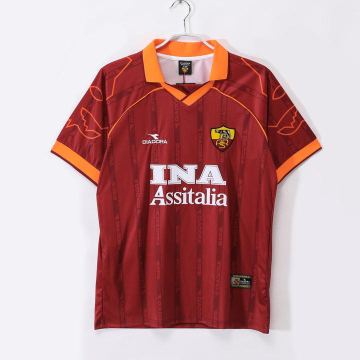 Roma 1999/00 Home Retro Shirt