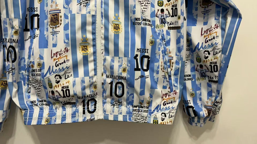 Argentina Reversible Windbreaker Jacket - Special Edition 2024