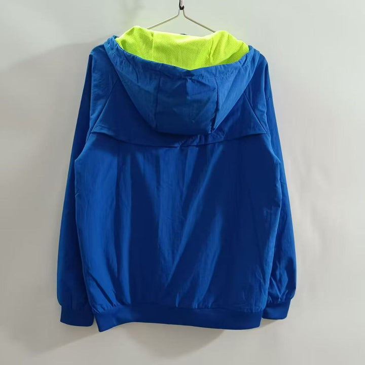 Barcelona Windbreaker Jacket - Blue II