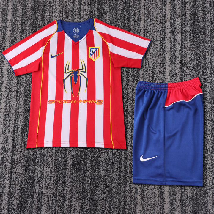 Atletico Madrid 04/05 Children's Home Retro Set