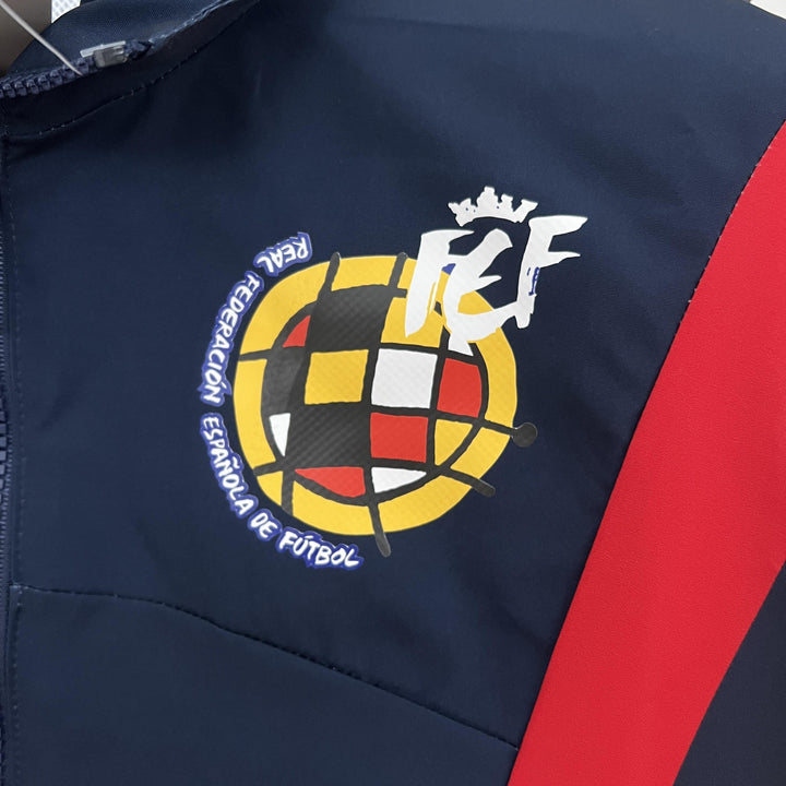 Spain Windbreaker Jacket - Navy Blue
