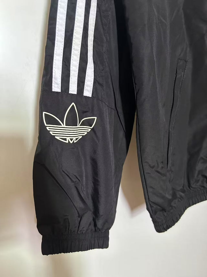 Adidas Windbreaker Jacket - Black