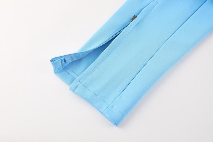 Adidas Training Pants - Light Blue/White
