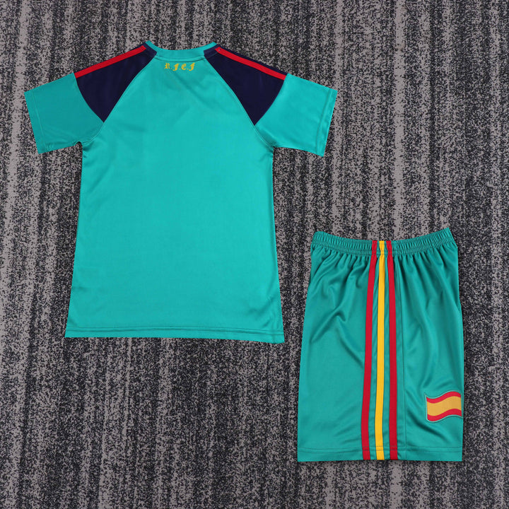 Spain 2010 Children's Home Retro Set Goalkeeper