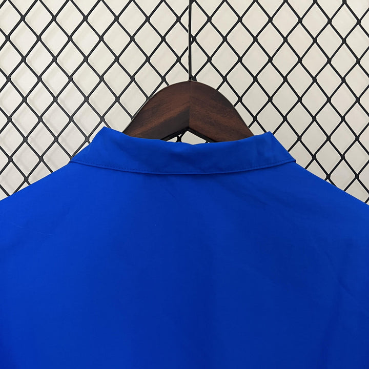 France Reversible Windbreaker Jacket - White/Blue